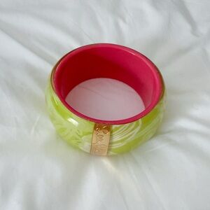 Lilly Pulitzer Lucite Bangle Bracelet